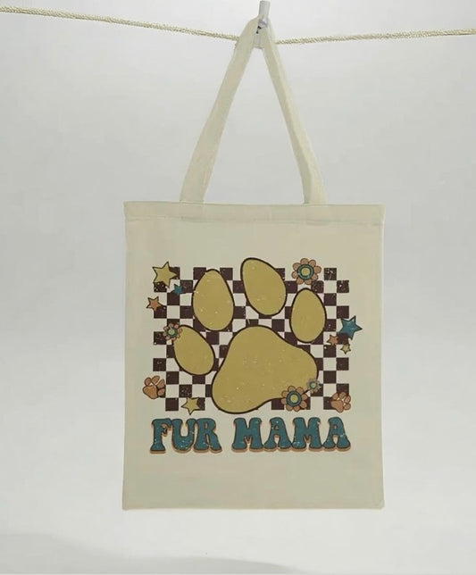 Fur Mama Tote Bag