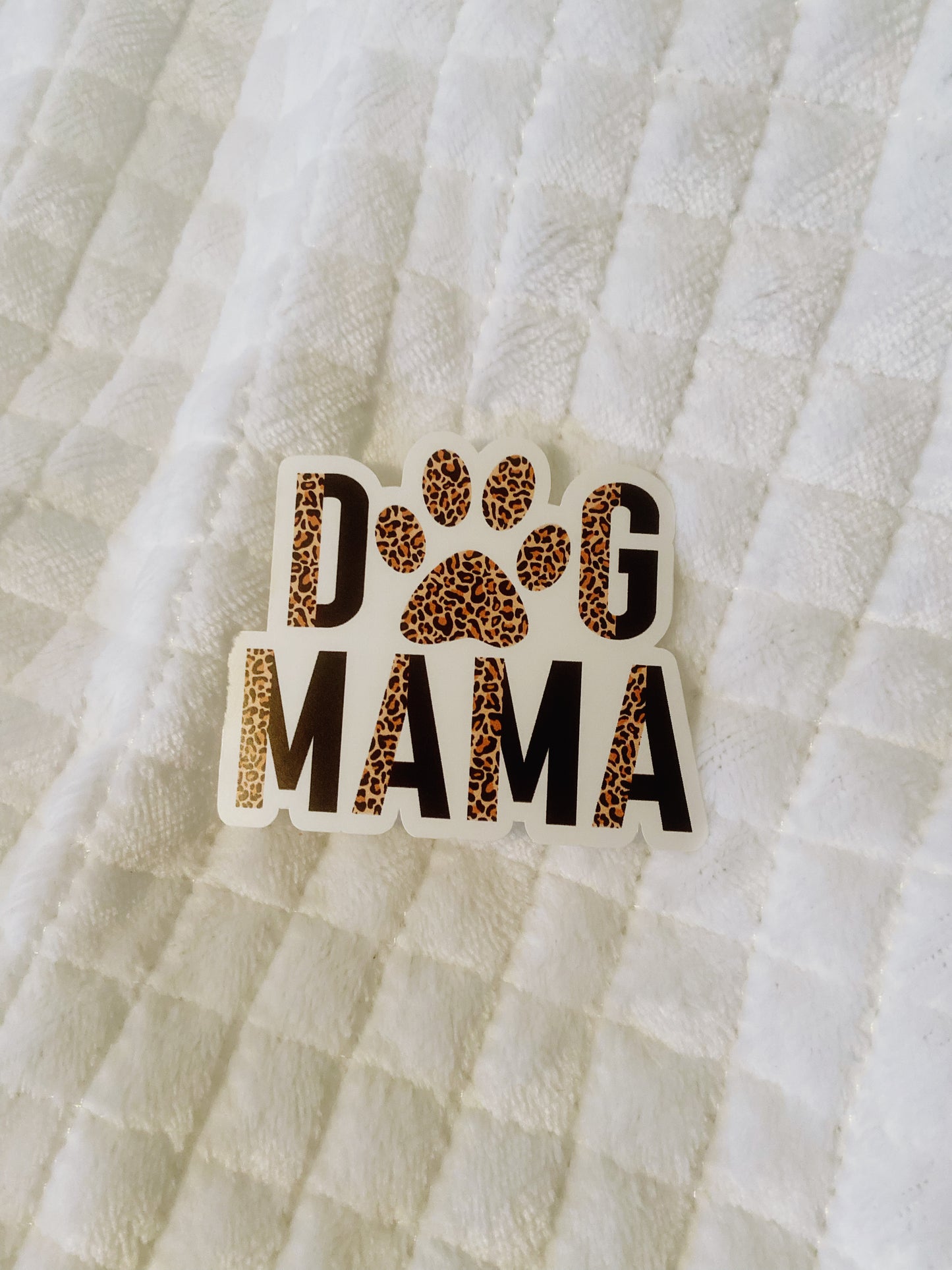 Dog Mama Vinyl Sticker